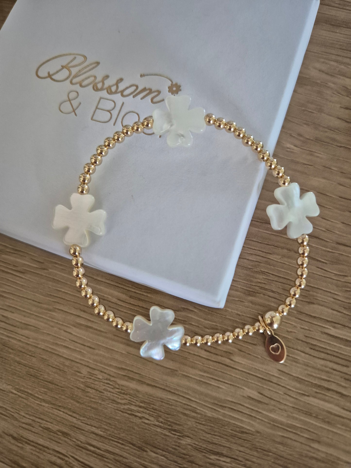 'Four leaf clover' bracelet