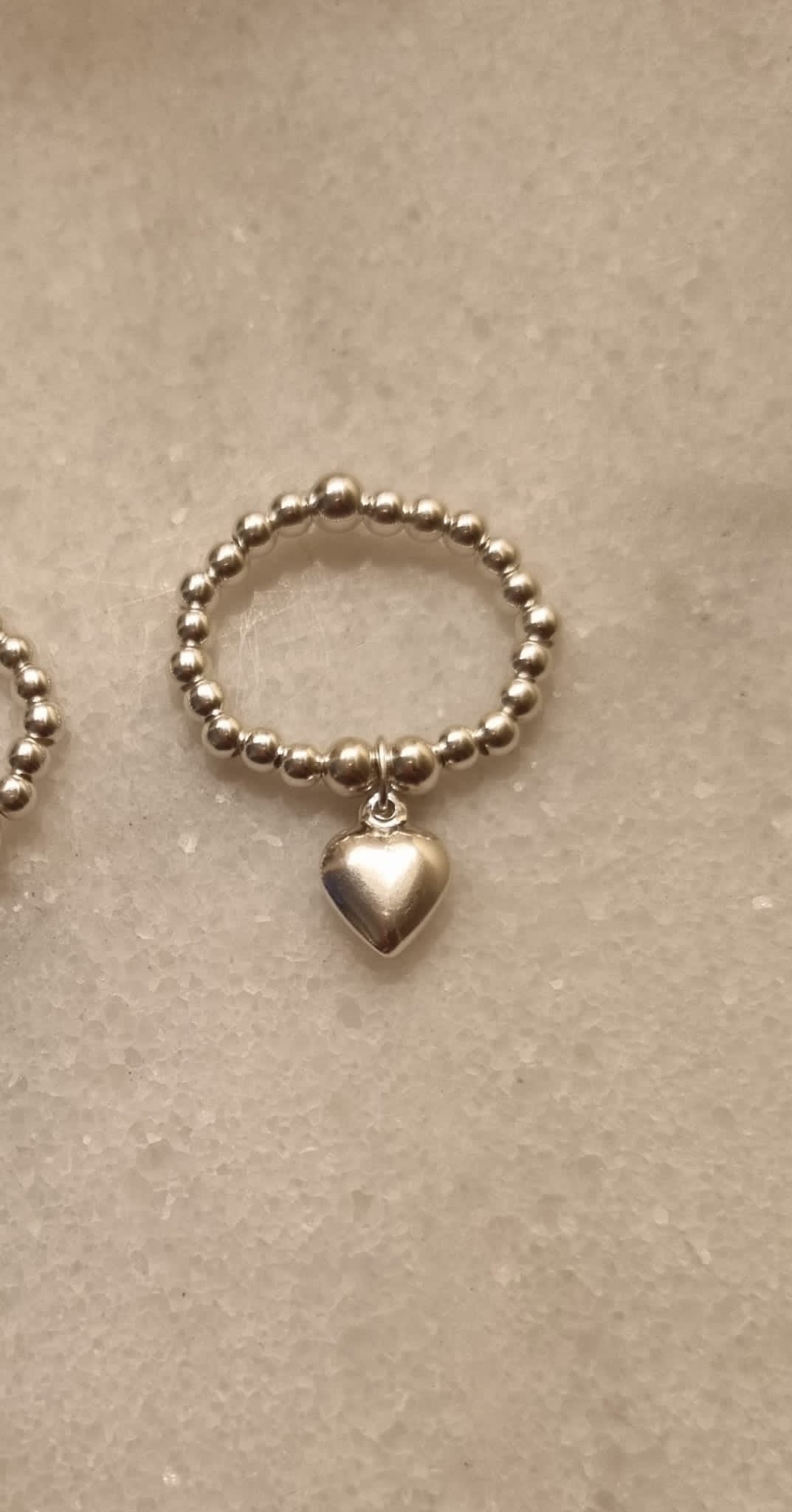 Heart Charm Ring