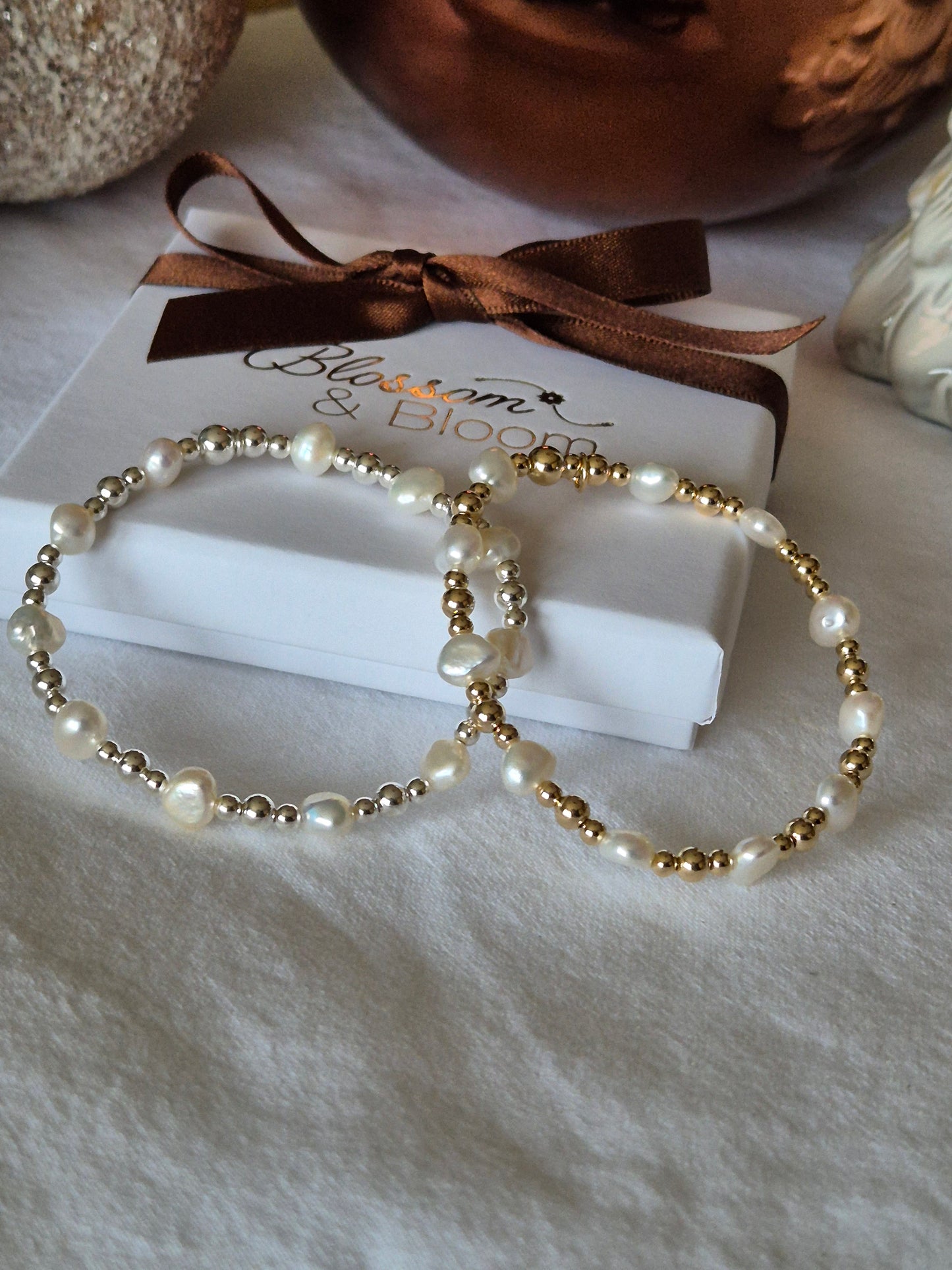 'Melissa' freshwater pearl bracelet