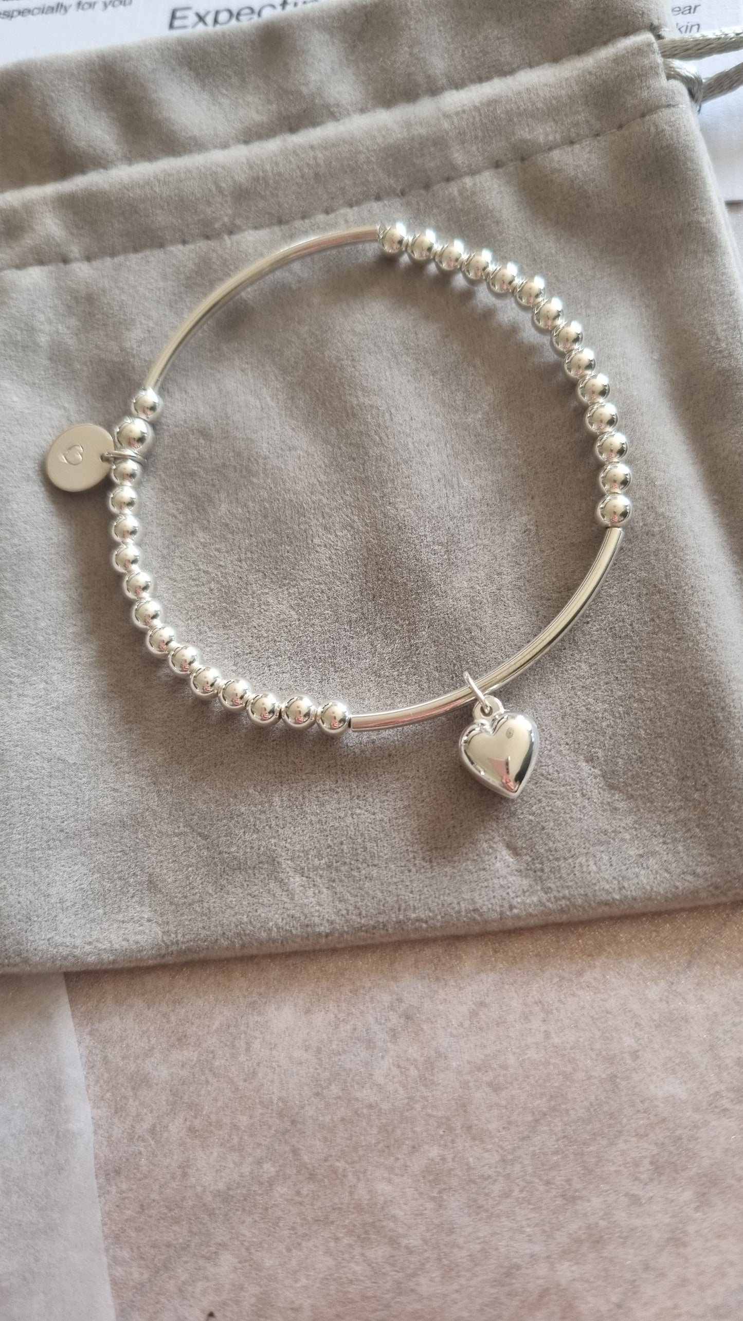 'Bangle Style' Charm Bracelet