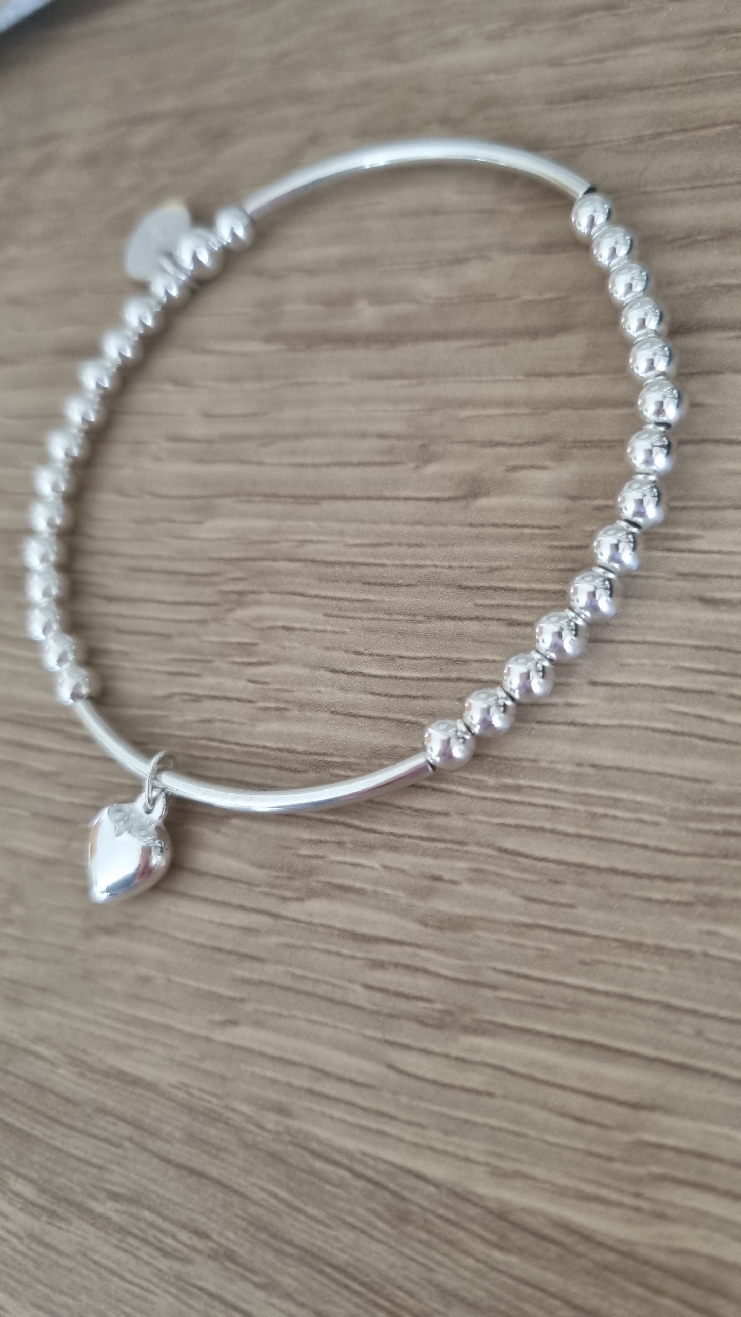 'Bangle Style' Charm Bracelet