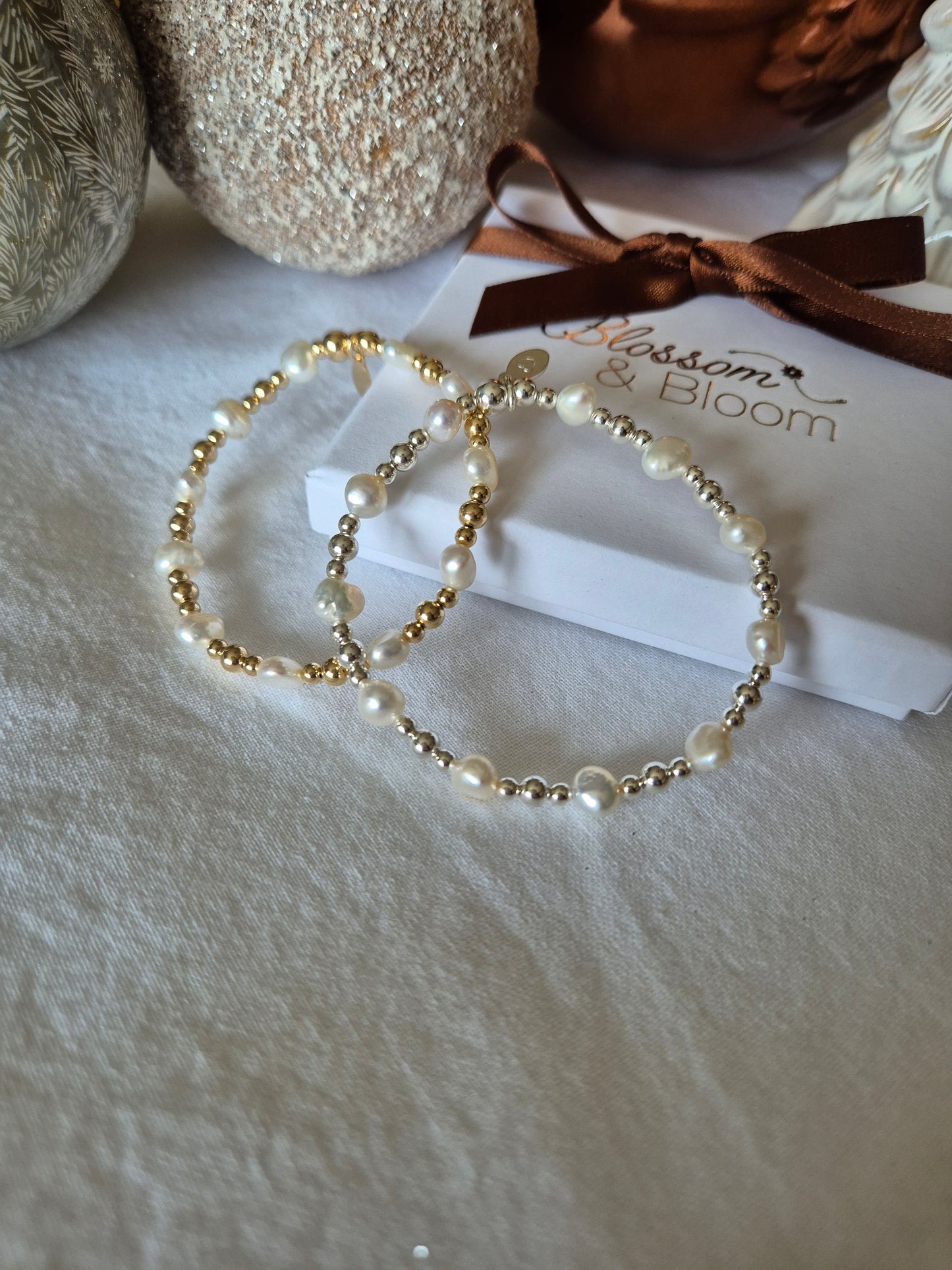 'Melissa' freshwater pearl bracelet