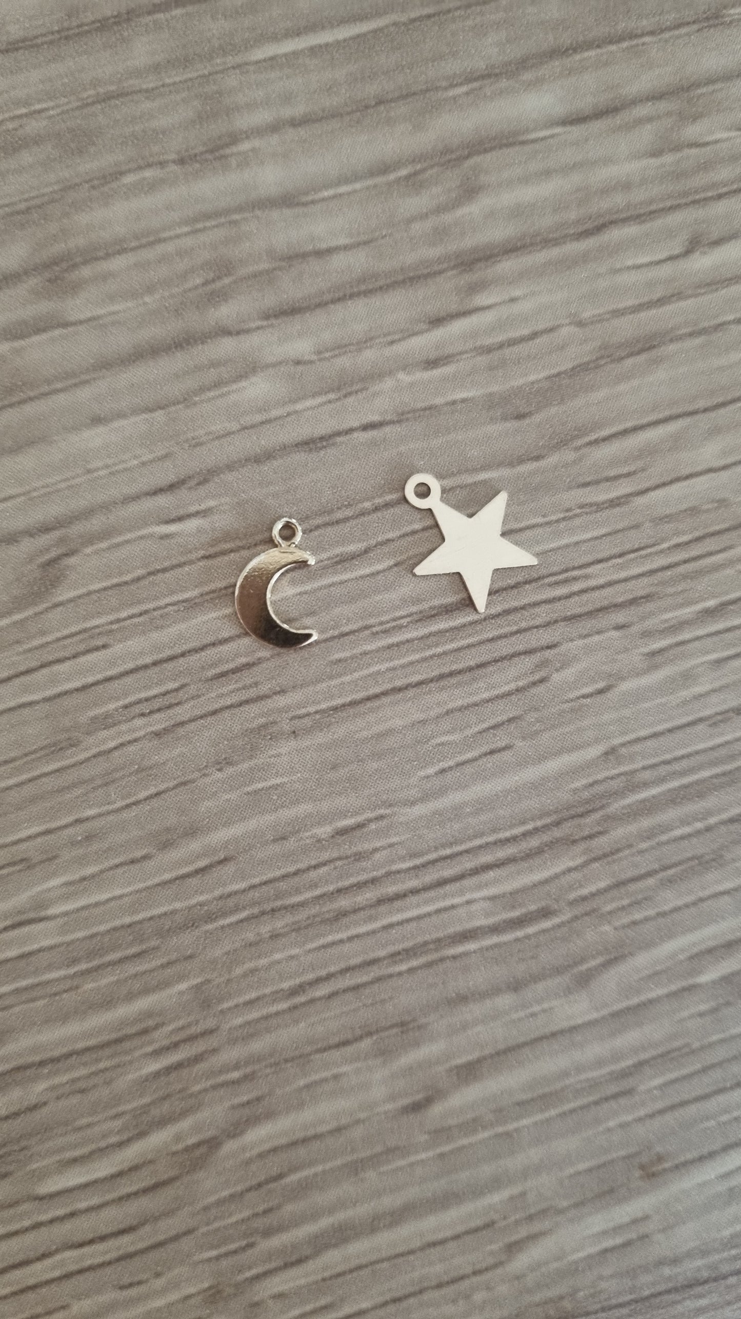 Charm earrings (love heart, star, or moon charm)