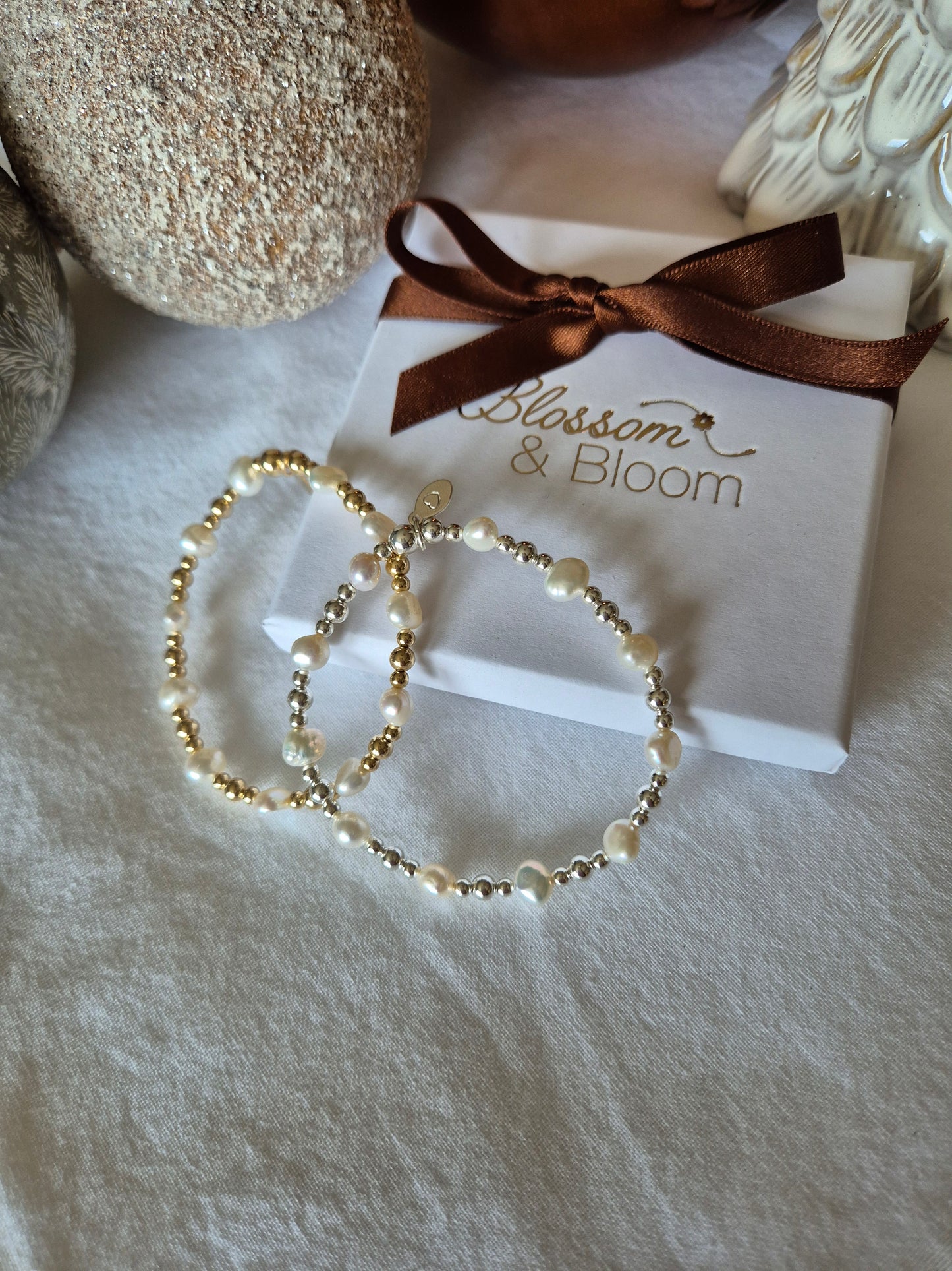 'Melissa' freshwater pearl bracelet