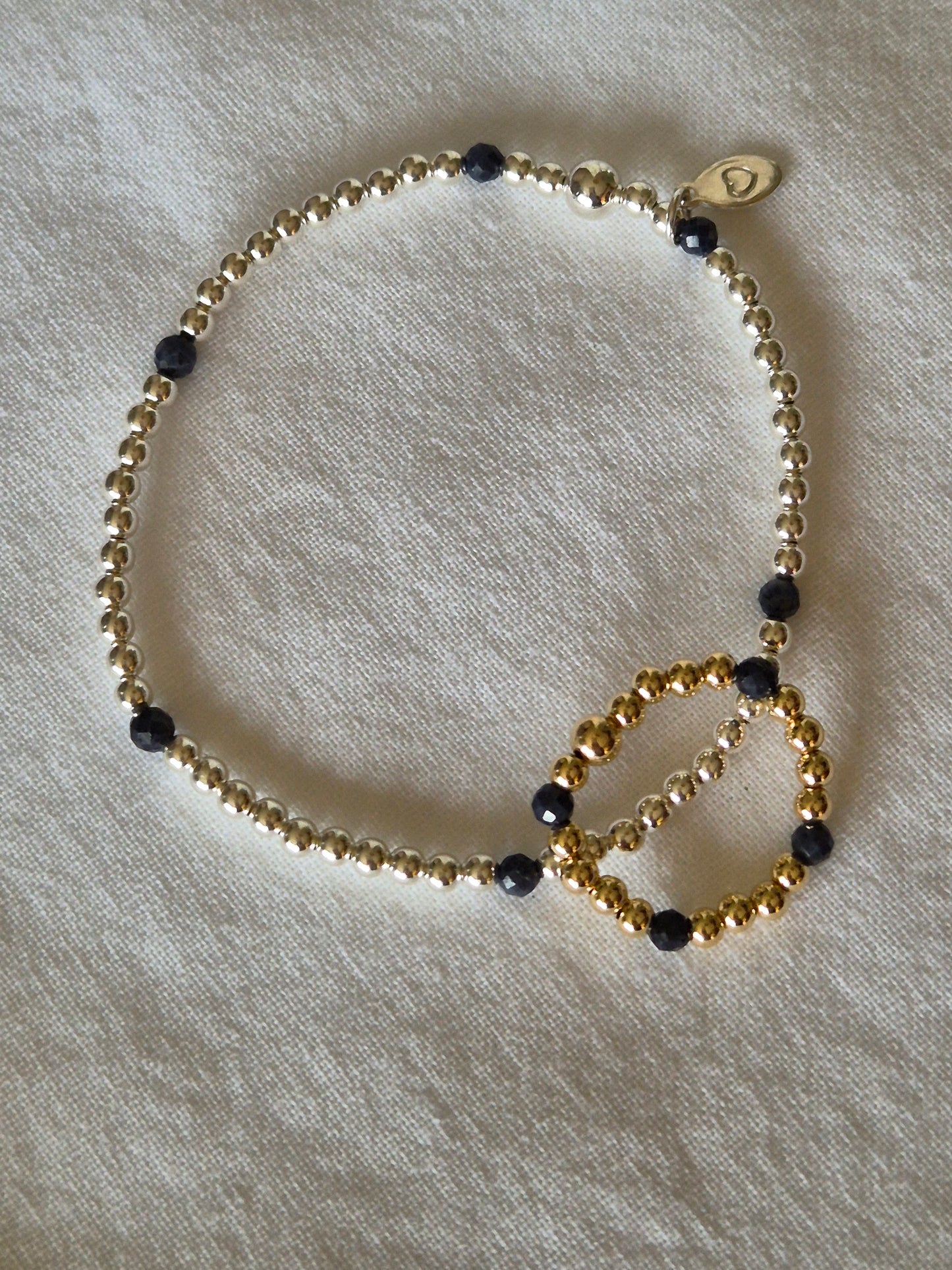 'Protection' sapphire gemstone bracelet