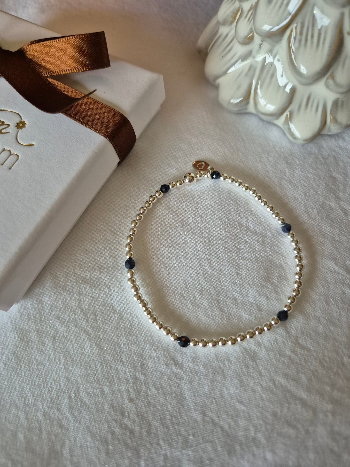 'Protection' sapphire gemstone bracelet