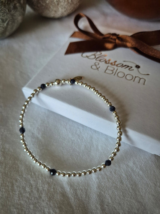 'Protection' sapphire gemstone bracelet