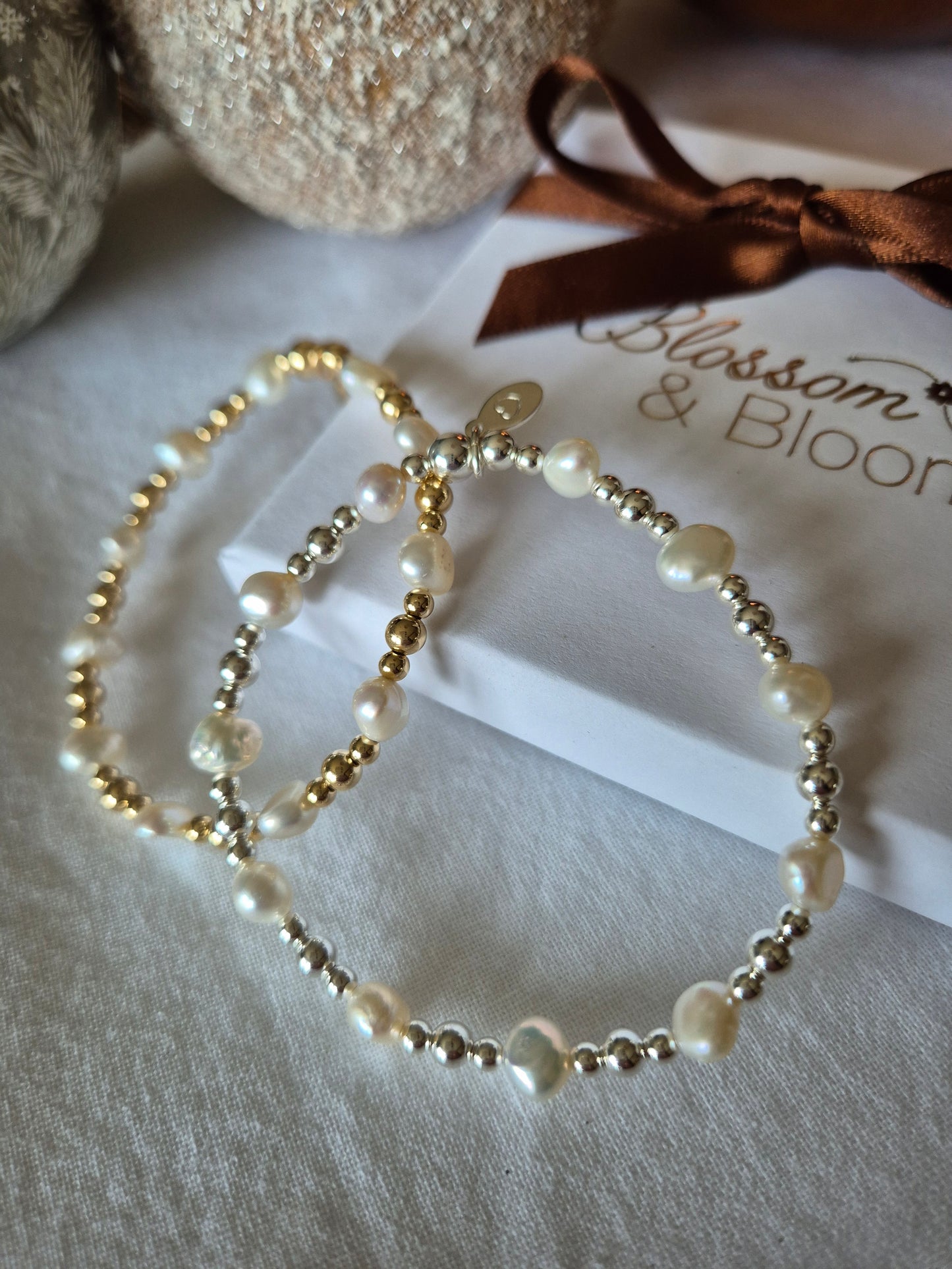 'Melissa' freshwater pearl bracelet