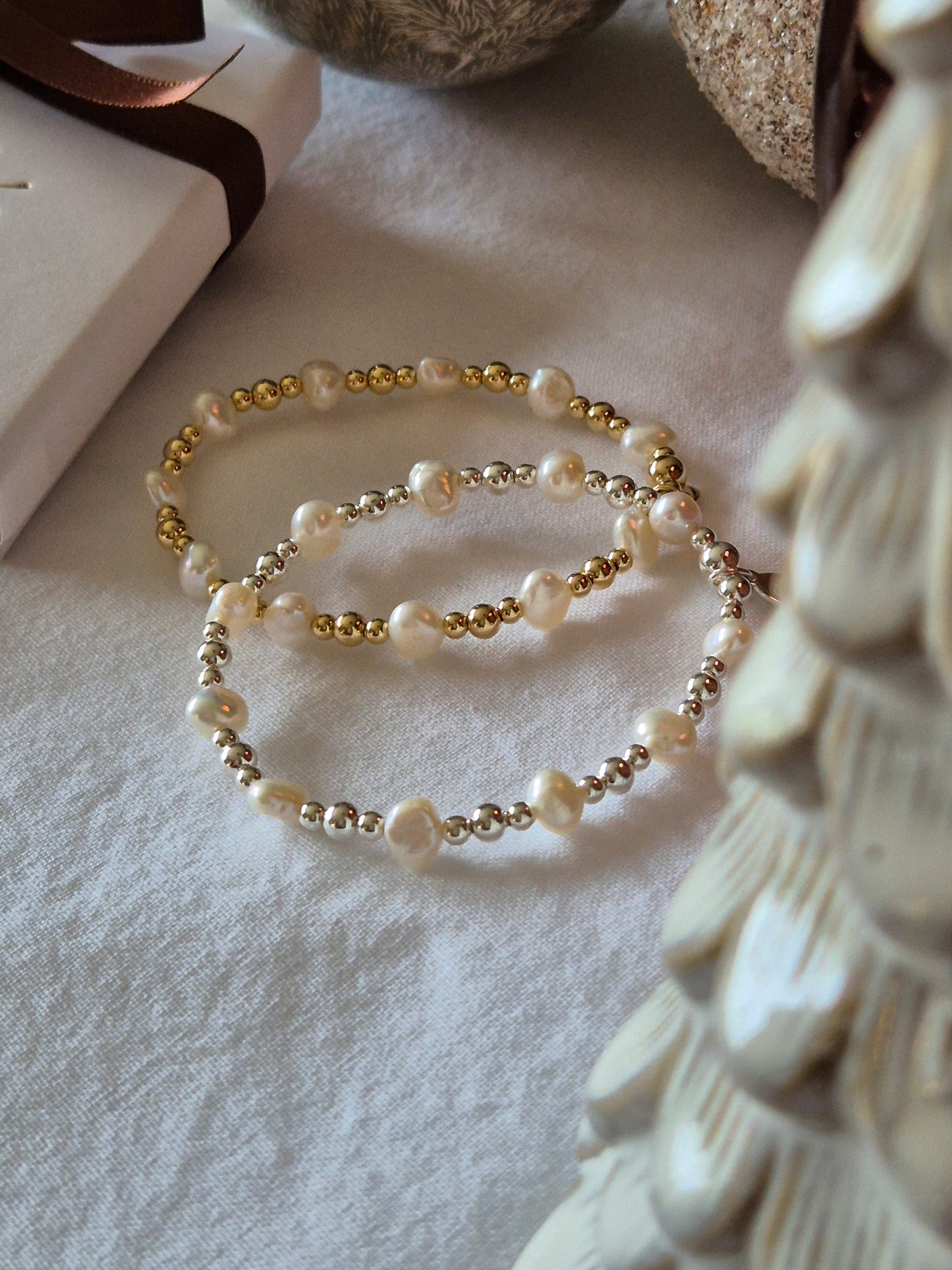 'Melissa' freshwater pearl bracelet