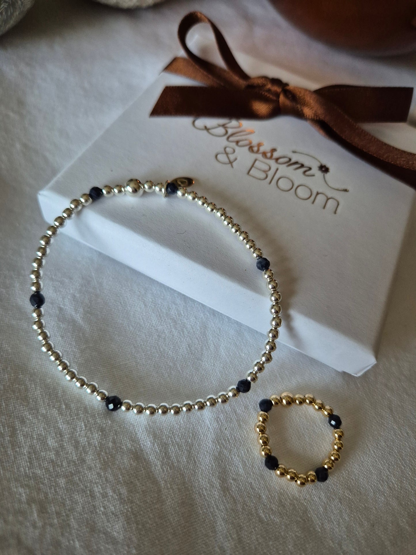 'Protection' sapphire gemstone bracelet